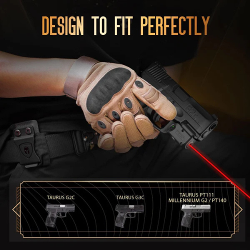 Warriorland Red Laser Sight and Kydex Holster Combo Taurus G2C/G3C
