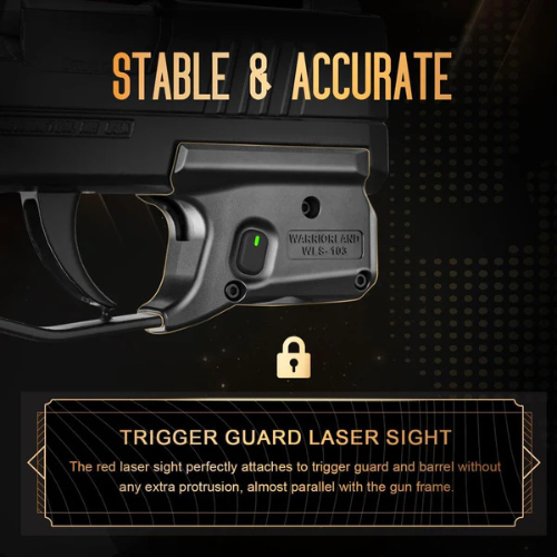 Warriorland Red Laser Sight and Kydex Holster Combo Sig Sauer P365/P365XL