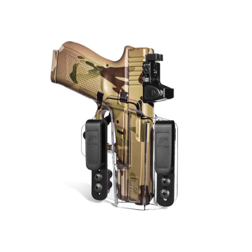 Gun & Flower IWB/OWB Glock 19 Clear Holster