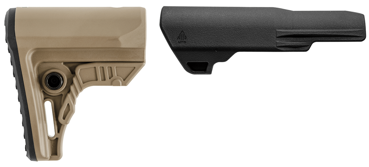 UTG PRO® AR15 Ops Ready S4 Mil-spec Stock Only, FDE