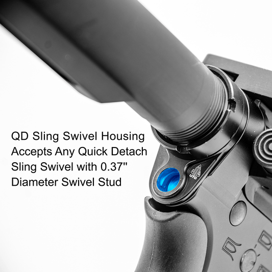 UTG® AR15 Quick Detach Receiver End Plate, Black Steel