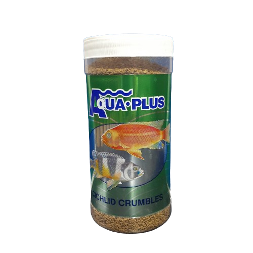 AQUAPLUS CICHLID CRUMBLES 450g – SELWELS SPORTS CC