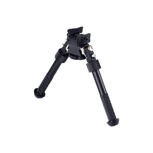 Adjustable Rifle Bipod (4.5''-9''), Picatinny Compatibility with 360 Degree Swivel
