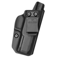 GF IWB CLIP ON GLOCK 42 BLK KYDEX WITH RED DOT CUT