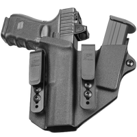 GF IWB CLIP ON SIDECAR GLOCK 17/19 BLACK HOLSTER