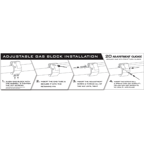 ODIN WORKS .750" Adjustable Low Profile Gas Block