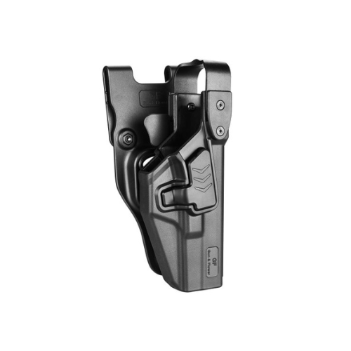 Gun & Flower Universal Glock 17 OWB Polymer Duty Holster