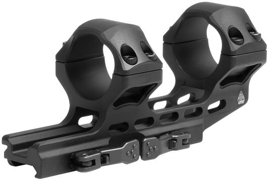 UTG® ACCU-SYNC® 30mm QR Picatinny Cantilever Mount, 34mm Offset, High Profile