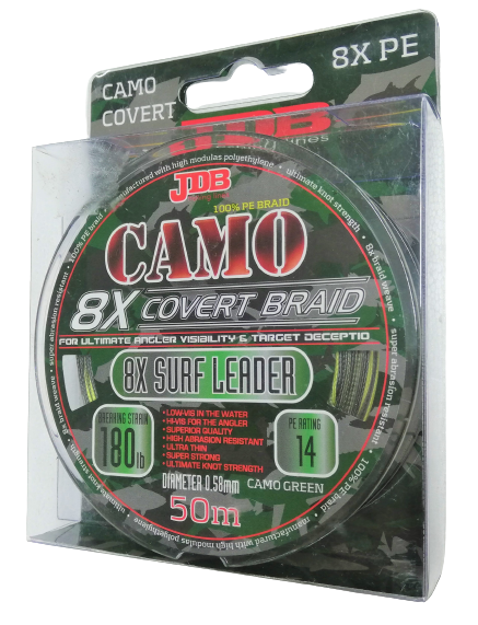 JDB CAMO 8X COVERT BRAID 50M