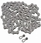 T9S SILVER/BLACK BICYCLE SPEED 9 CHAIN 1/2''X5/64''X116 LINKS
