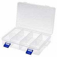 FISHING TACKLE UTILITY BOXES CLEAR TRANSPARENT