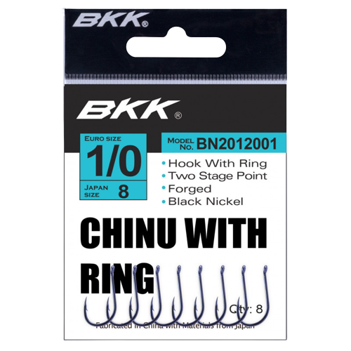 BKK Shark Cutting Blade Chinu Hooks