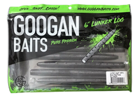 GOOGAN BAITS 6'' LUNKER LOG 6PK – SELWELS SPORTS CC